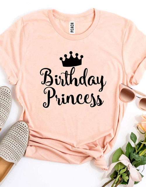 Load image into Gallery viewer, Birthday Princess T-shirt
