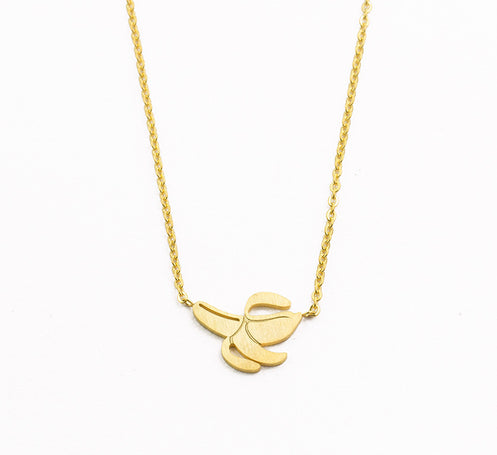 Stainless Steel Chain Jewelry Tropical Banana